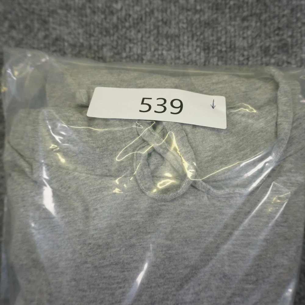 Polo Ralph Lauren Hoodie Mens Large Gray Lightweight T-Shirt Pony Preppy Shirt